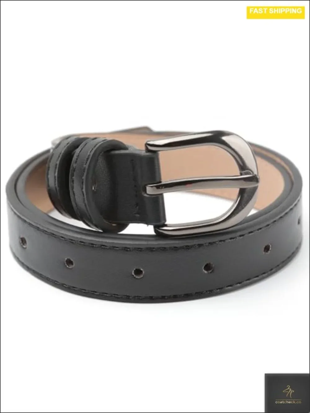 Kids PU Leather Belt for School Uniform Casual Dress